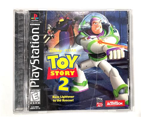 Toy Story 2 Buzz Lightyear To The Rescue Sony Playstation 1 Ps1 Game