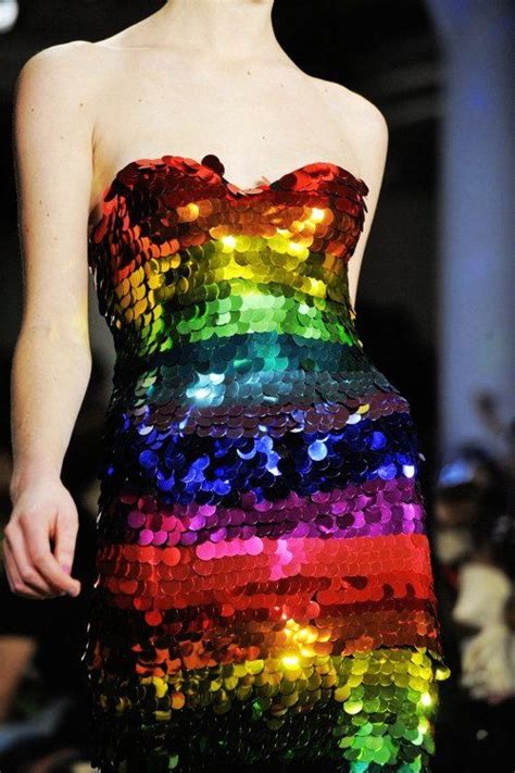 Rainbow Colorful Strapless Sequin Homecoming Dresses Rainbow