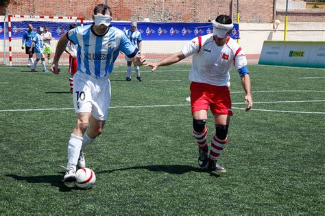 Arrancan en Madrid las ligas de fútbol para ciegos y personas con