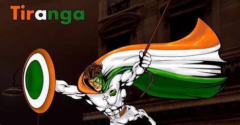 Please, wait while your link is generating. Superhero Artwork: Tiranga