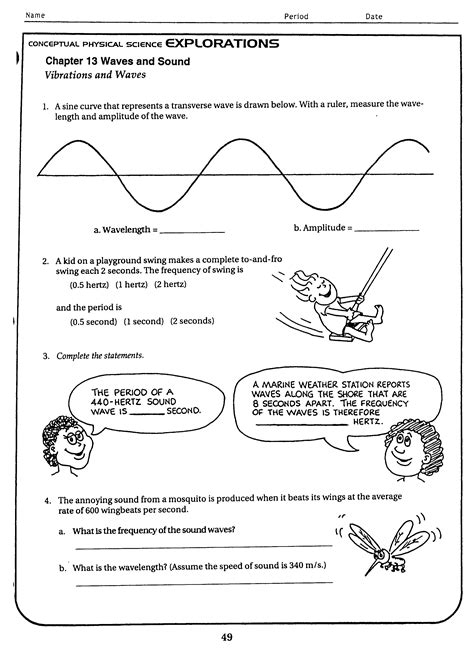 Worksheet Wave Interactions Answer Key - Printable Word Searches