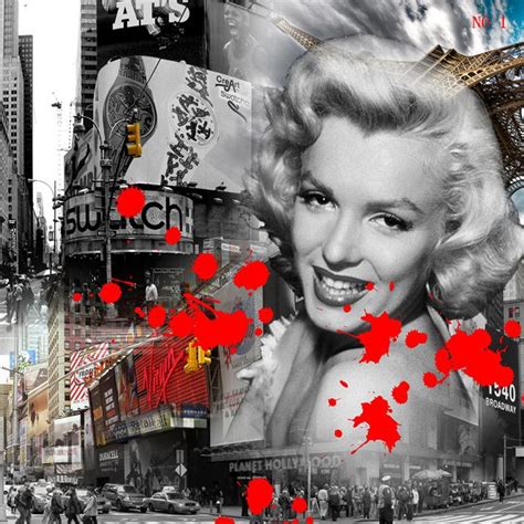 2019 Marilyn Monroe Pop Art Morden Painting Decorative Marilyn Monroe