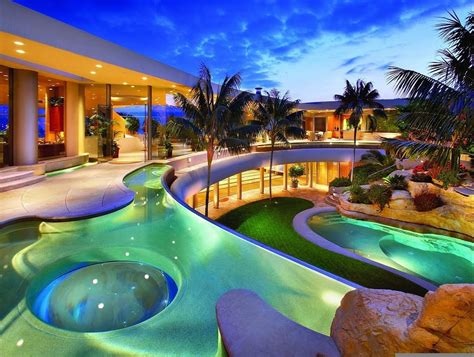 The Best Design Of Big Mansion With Pool For Your Modern House