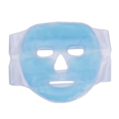 2021 Echootime Cold Gel Face Mask Ice Compress Blue Full Face Cooling