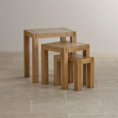 Find nesting tables at wayfair. Alto Solid Oak Nest of Tables | Living Room Furniture