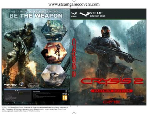 Steam Game Covers Crysis Maximum Edition Box Art