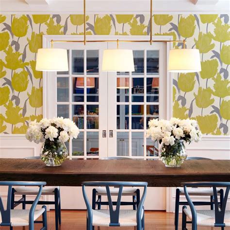 Check Out These 11 Amazing Dining Rooms With Wallpaper Dining Room