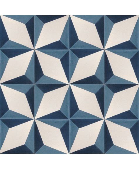 Nadia Blue Encaustic Cement Tile Card Patterns Tile Patterns Pattern