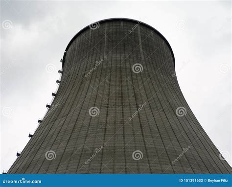Cooling Tower Of Power Plant Stock Image Image Of Smoke Power