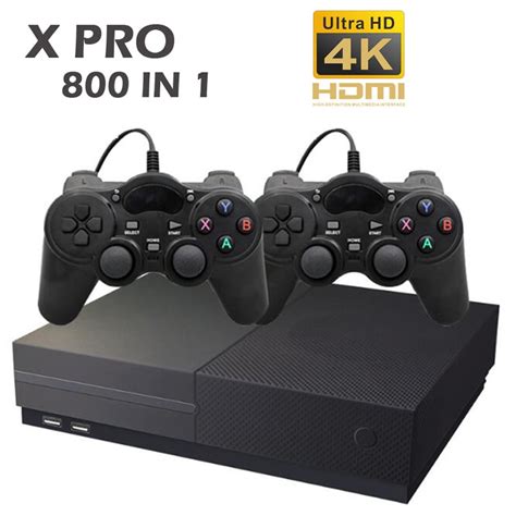 Fkissme New X Pro Ultra Hd Video Game Console 64 Bit Av Support 4k Hdmi