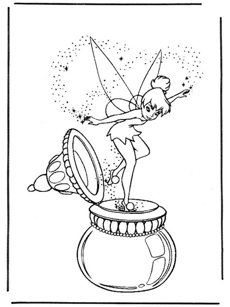 gresham segrest Een tinkerbell kleurplaat vind