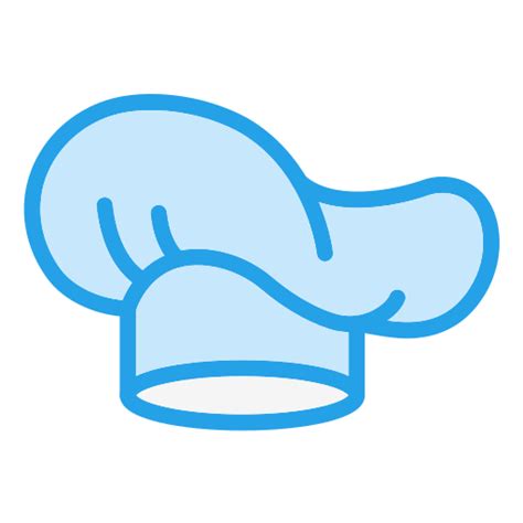 Chef Hat Generic Blue Icon