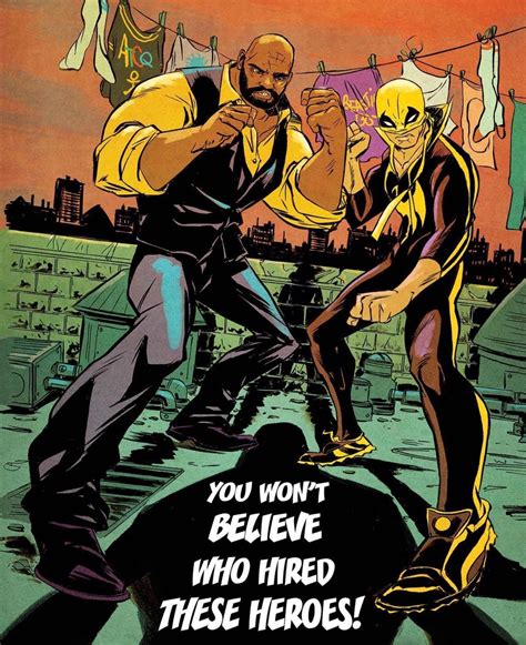Luke Cage And Danny Rand Power Man Marvel Comic Books Iron Fist