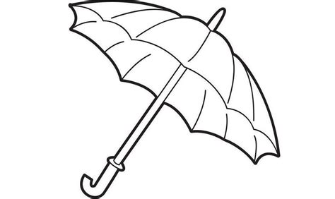umbrella coloring page | Umbrella coloring page, Coloring pages, Umbrella