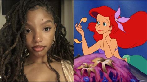 Halle Bailey Cast As Ariel In Disneys Little Mermaid Remake