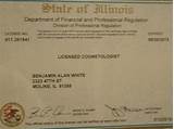 Images of Virginia Esthetician License