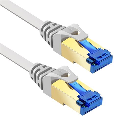Category 6 cable (cat 6), is a standardized twisted pair cable for ethernet and other network physical layers that is backward compatible with the category 5/5e and category 3 cable standards. CAT6 Flat Ethernet Cable 10m/15m/30m/ 1000Mbps CAT 6 RJ45 ...