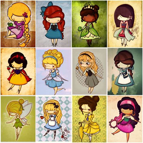 Chibi Disney Characters Drawings Images And Photos Finder