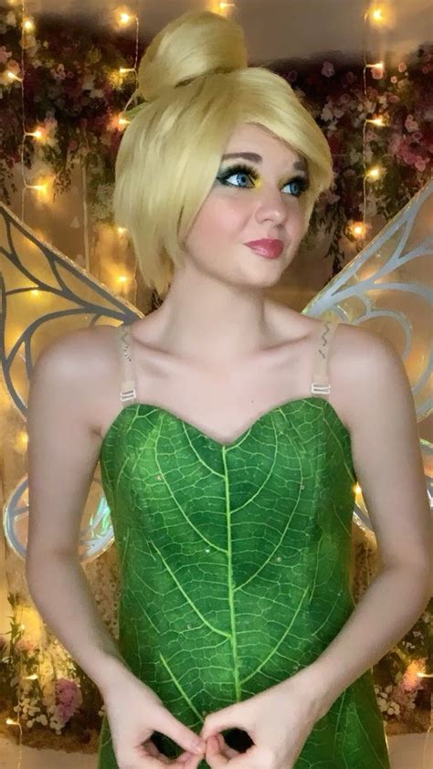 Tinkerbell Cosplay Tinkerbell Face Character Party Entertainment
