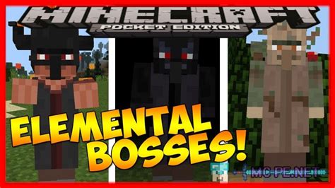 Elemental Bosses › Addons › Mcpe Minecraft Pocket Edition Downloads