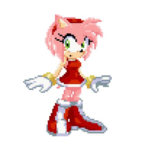 Post Amy Rose Animated Sonic The Hedgehog Series Sonictopfan