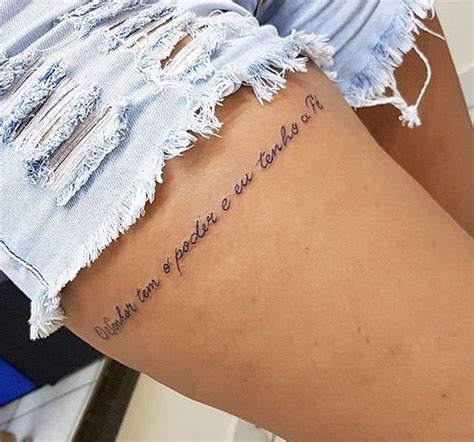 Pin De Jessica Alves Em Tatuagens Modelo Tatuagem Frases Para