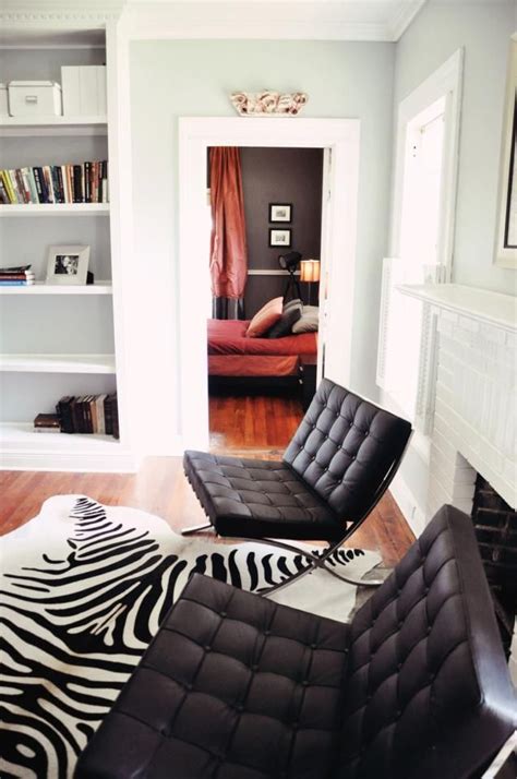 Proyect made with c4d, interior previo. Mies Van Der Rohe - Barcelona Chairs