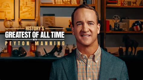 Historys Greatest Of All Time With Peyton Manning 2023 Hulu Flixable