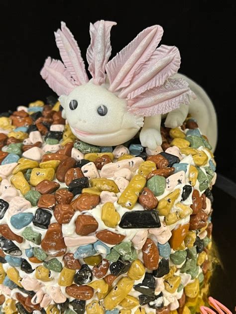 Axolotl Cake In 2022 Cake Desserts Food