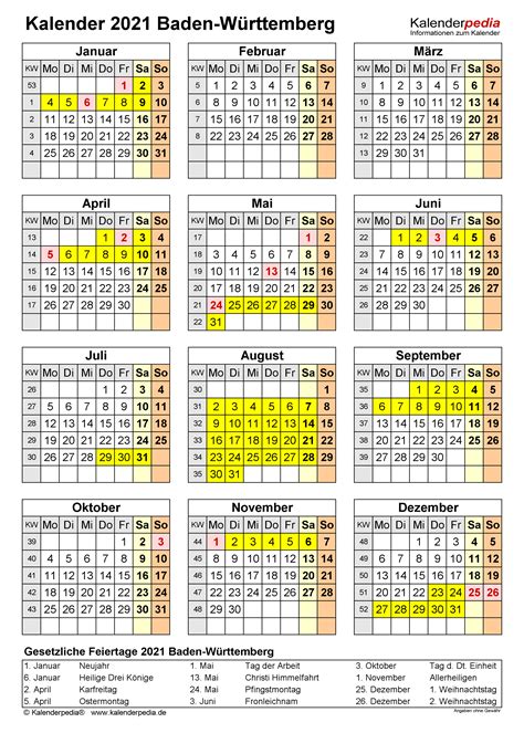 Kalender 2021 Excel Baden Württemberg Personalize These 2021 Calendar