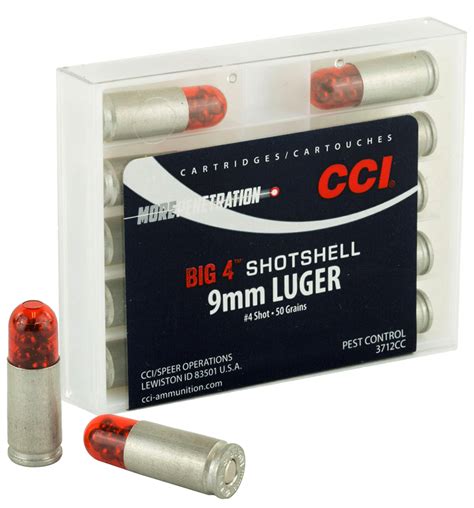 Cci Shotshell 9mm Luger 9x19 Cci Bleischrot Nr4 45 Grs