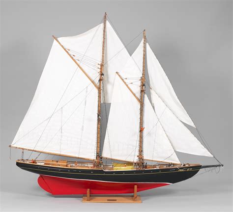 A Large Model Schooner By Arthur Finck N S 052612 Sold 8625