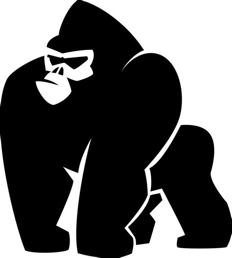 Download Gorilla svg for free - Designlooter 2020  ‍ 