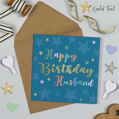Birthday Husband Michelle Fiedler Design And Stationery