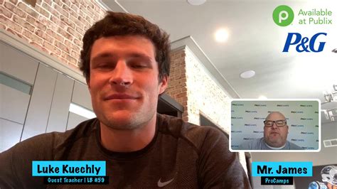 Procamps Luke Kuechly Virtual Guest Teacher Presented By Pandg And Publix