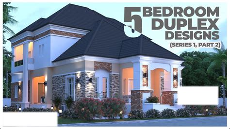 Top 5 Nigerian 5 Bedroom Duplex Designs Nigerian House Plans And