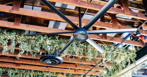 Furniture and ceiling fans with countless combinations to create individual solutions for projects in hotels, restaurants, bars, fun parks and all other commercial sectors. Big Commercial HVLS Fans | MacroAir Ceiling Fans | TMH ...