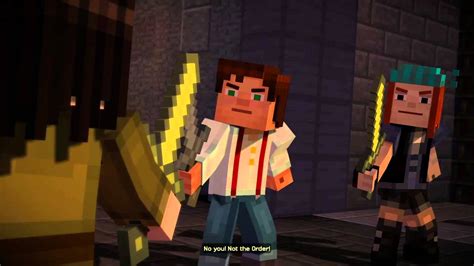 Minecraft Story Mode Episode 2 Jessie And Petra Vs Ivor Youtube