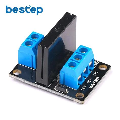 24V 1 Channel Solid State Relay Module Low Level Trigger DC AC 250V 2A
