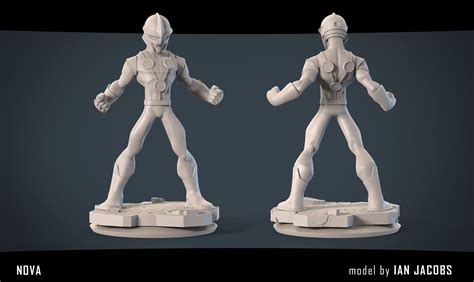 artstation model showcase 20 characters disney infinity ian jacobs infinity models