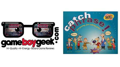 Catch Phrase Board Game Review Youtube