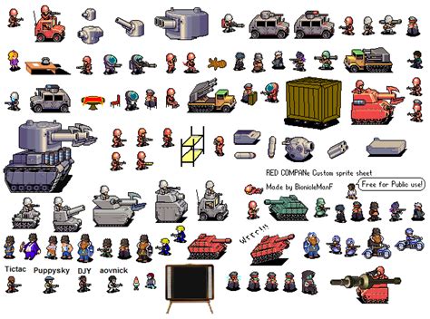 These were not made by me! Bio's sprite work | Advance Wars Comedians Wiki | FANDOM ...