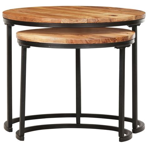 Coffee tables come in many materials and each case, they look beautiful. Modern Nest of 2 3 Coffee Table Side End Lamp Sofa Unit ...