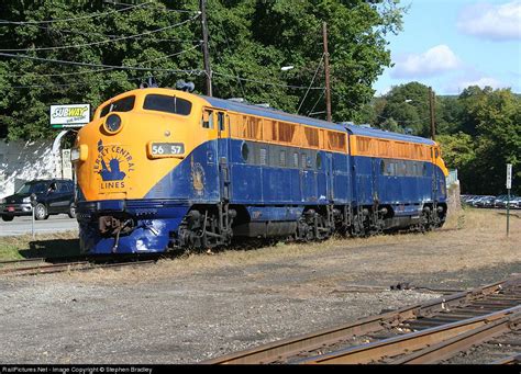 Cnj 57 Central Railroad Of New Jersey Emd F3a At Jim Thorpe