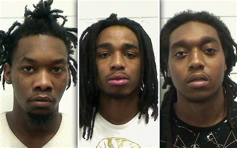 Mugshot Madness All 3 Migos Arrested For Felony Gun And Drug Possession