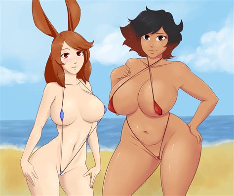 Sling Bikini By Crossz Hentai Foundry