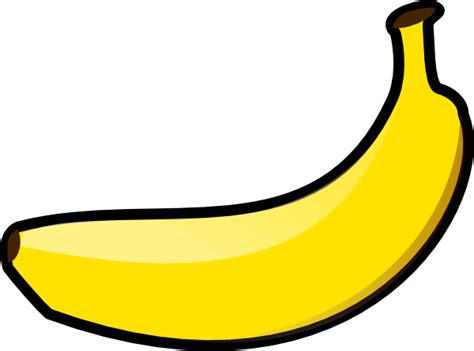 Banana Clip Art 120260 Free Svg Download 4 Vector