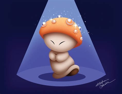 Hop Low The Adorable Little Mushroom From Fantasia Hes A Tiny Guy