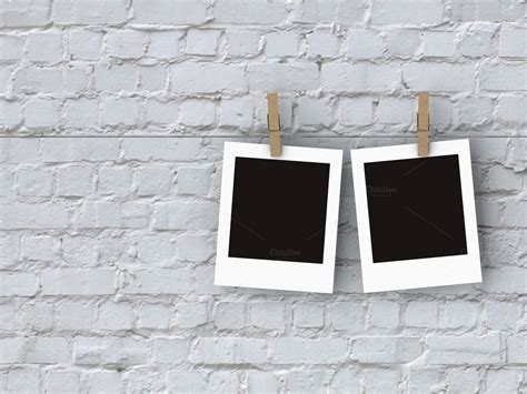 Blank Polaroid Frame ~ Arts And Entertainment Photos On Creative Market