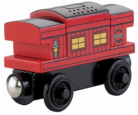 Thomas And Friends Wooden Railway Musical Caboose Battery Operated